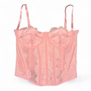Dealmore Pink Corset with Lace